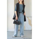 サマーニット リブ 配色 | HUG.U | 詳細画像9 