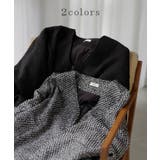 コート ツイード ドルマン | HUG.U | 詳細画像10 