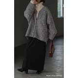 コート ツイード ドルマン | HUG.U | 詳細画像5 