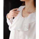 シャツ フリルブラウス レディース | HUG.U | 詳細画像11 