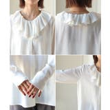 シャツ フリルブラウス レディース | HUG.U | 詳細画像22 