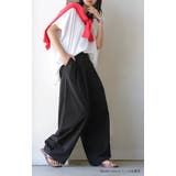 パンツ ワイド タックパンツ | HUG.U | 詳細画像3 