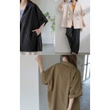ジャケット 半袖 テーラードジャケット | HUG.U | 詳細画像21 