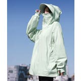 ミントグリーン | UVカットパーカー つば付き UVカット | HUG.U