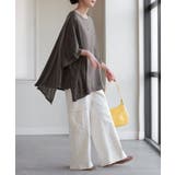 アッシュグレー | Tシャツ ドルマン レディース | HUG.U