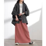 ダスティピンク | スカート ロング プリーツ | HUG.U