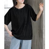 ブラック | Tシャツ カットソー 半袖 | HUG.U