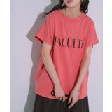 ピンク | Tシャツ ロゴT 綿100% | HUG.U