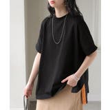 ブラック×オレンジ | Tシャツ 綿100 配色 | HUG.U