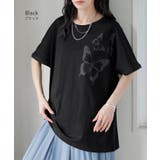 Tシャツ プリント 蝶 | HUG.U | 詳細画像15