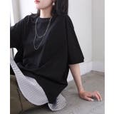 Tシャツ 重ね着風 接触冷感 | HUG.U | 詳細画像21 