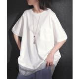 Tシャツ 重ね着風 接触冷感 | HUG.U | 詳細画像5 
