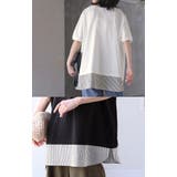Tシャツ 重ね着風 接触冷感 | HUG.U | 詳細画像8 