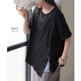 Tシャツ アシンメトリー 綿100 | HUG.U | 詳細画像13