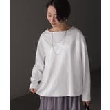 ホワイト | Tシャツ 長袖 綿100 | HUG.U