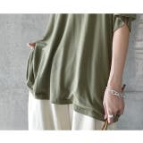 Tシャツ レディース 半袖 Vネック 冷感 オーバーサイズ トップス 白T レ | HUG.U | 詳細画像15 