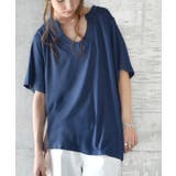 Tシャツ レディース 半袖 Vネック 冷感 オーバーサイズ トップス 白T レ | HUG.U | 詳細画像3 