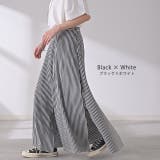 ワイドパンツ レディース 大きいサイズ ガウチョパンツ ワイドパンツルック | HUG.U | 詳細画像16 