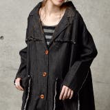 デニムジャケット レディース Gジャン ロングジャケット デニムシャツ デニム | HUG.U | 詳細画像5 