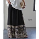 ワイドパンツ レディース 柄 シフォンパンツ ペイズリー柄  ガウチョパンツ | HUG.U | 詳細画像13 