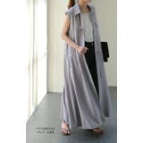 ワンピース レディース ロングワンピース ノースリーブ シャツワンピース | HUG.U | 詳細画像10