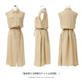 ワンピース レディース ロングワンピース ノースリーブ シャツワンピース | HUG.U | 詳細画像25