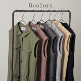 ワンピース レディース ロングワンピース ノースリーブ シャツワンピース | HUG.U | 詳細画像7