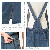 ワンピース レディース デニムワンピース ジャンパースカート ロングワンピース | HUG.U | 詳細画像18 