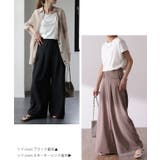ワイドパンツ タックパンツ パンツ | HUG.U | 詳細画像23
