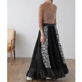 ロングスカート 花柄 スカート フリルスカート デニムスカート レーススカート | HUG.U | 詳細画像20 