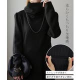 ワンピース レディース  長袖 オフタートル フレア 小顔 お呼ばれ ロングワ | HUG.U | 詳細画像13 