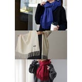 ストール カシミヤタッチ レディース 大判ストール 無地 ショール ひざ掛け | HUG.U | 詳細画像19 