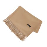 ベージュ | ストール カシミヤタッチ レディース 大判ストール 無地 ショール ひざ掛け | HUG.U