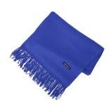 オーシャンブルー | ストール カシミヤタッチ レディース 大判ストール 無地 ショール ひざ掛け | HUG.U