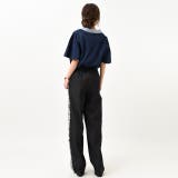 デニム パンツ ワイドパンツ 大きいサイズ ストレートパンツ フリル ジーンズ | HUG.U | 詳細画像22 