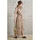 オールインワン レディース サロペット ワイドパンツ 大きいサイズ 半袖 シャ | HUG.U | 詳細画像5 