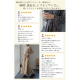 ワンピース シフォン 着痩せ ロングワンピース ロング ワンピ 花形 大きいサ | HUG.U | 詳細画像11 
