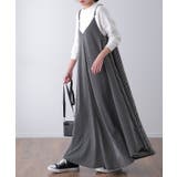 ワンピース レディース ロング ロングワンピース キャミワンピース ストライプ | HUG.U | 詳細画像15