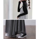 ワンピース レディース ロング ロングワンピース キャミワンピース ストライプ | HUG.U | 詳細画像18