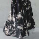 ワンピース レディース 秋 ロングワンピース 半袖 タイダイ柄 Tシャツワンピ | HUG.U | 詳細画像20 