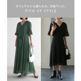 ワンピース 結婚式 ロングワンピース シフォン パーティードレス 半袖 レディ | HUG.U | 詳細画像32