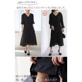 ワンピース 結婚式 ロングワンピース シフォン パーティードレス 半袖 レディ | HUG.U | 詳細画像7