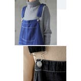 オールインワン デニム レディース サロペット 体型カバー デニムオールインワ | HUG.U | 詳細画像11 