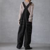 オールインワン デニム レディース サロペット 体型カバー デニムオールインワ | HUG.U | 詳細画像14 