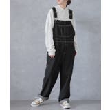 オールインワン デニム レディース サロペット 体型カバー デニムオールインワ | HUG.U | 詳細画像5 