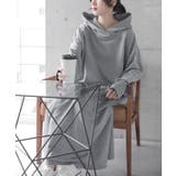 ワンピース レディース ロングワンピース 長袖 パーカーワンピース ロング | HUG.U | 詳細画像14