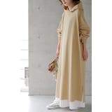 ワンピース レディース ロングワンピース 長袖 パーカーワンピース ロング | HUG.U | 詳細画像20