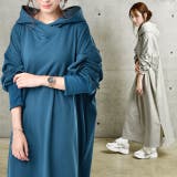 ワンピース レディース ロングワンピース 長袖 パーカーワンピース ロング | HUG.U | 詳細画像30