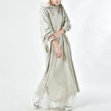 オートミール | ワンピース レディース ロングワンピース 長袖 パーカーワンピース ロング | HUG.U