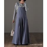 オールインワン レディース サロペット 大きいサイズ ワイドパンツ ワイドパン | HUG.U | 詳細画像23 